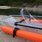De Bodemkajak met grote trekspanning van het Sterkteglas, Kalme Water Kleine Plastic Boot