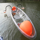 Duidelijke Tweepersoons Plastic Boot, 180KG-Gewichtscapaciteit 10 Voet Oceaankajak