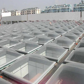 Plastic de Koepelsdekking van het Polycarbonaatdak, de Duidelijke Ronde Vervanging van de Dakraamkoepel