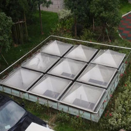 Dekking de met hoge weerstand van de Polycarbonaatkoepel, Ongebroken Speelplaats Plastic Koepel