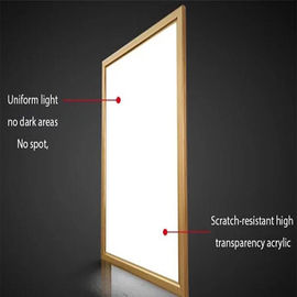Backlit de Vertoningsvakje van de fotoaffiche, AC100 - 240V-Aluminiumkader Geleid Licht Vakje