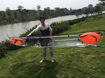 PC-Vloer Duidelijke Boot Kayaking met Bodem/Brandingsskikajak voor Waterrecreatie