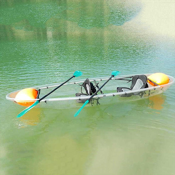 Plastic Transparante Kano met Peddels 3330 X 930 X 370mm de Goedkeuring van Groottece